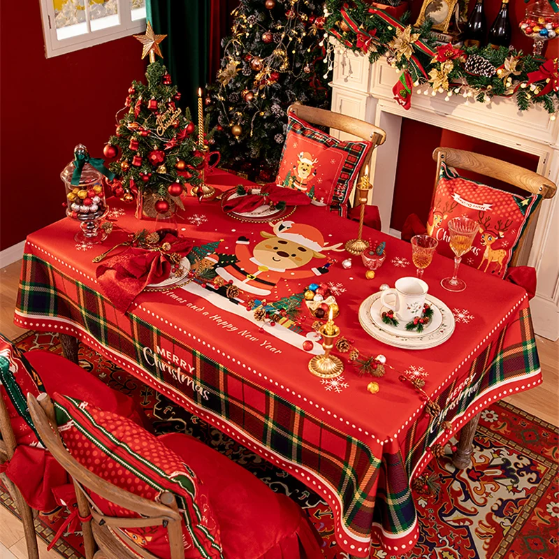 New Year's Eve Party Table Decorations Gift Dining Tables Coffee Kitchen Table Cloth Christmas Thicken Waterproof Tablecloth
New Year's Eve Party Table Decorations Gift Dining Tables Coffee Kitchen Table Cloth Christmas Thicken Waterproof Tablecloth