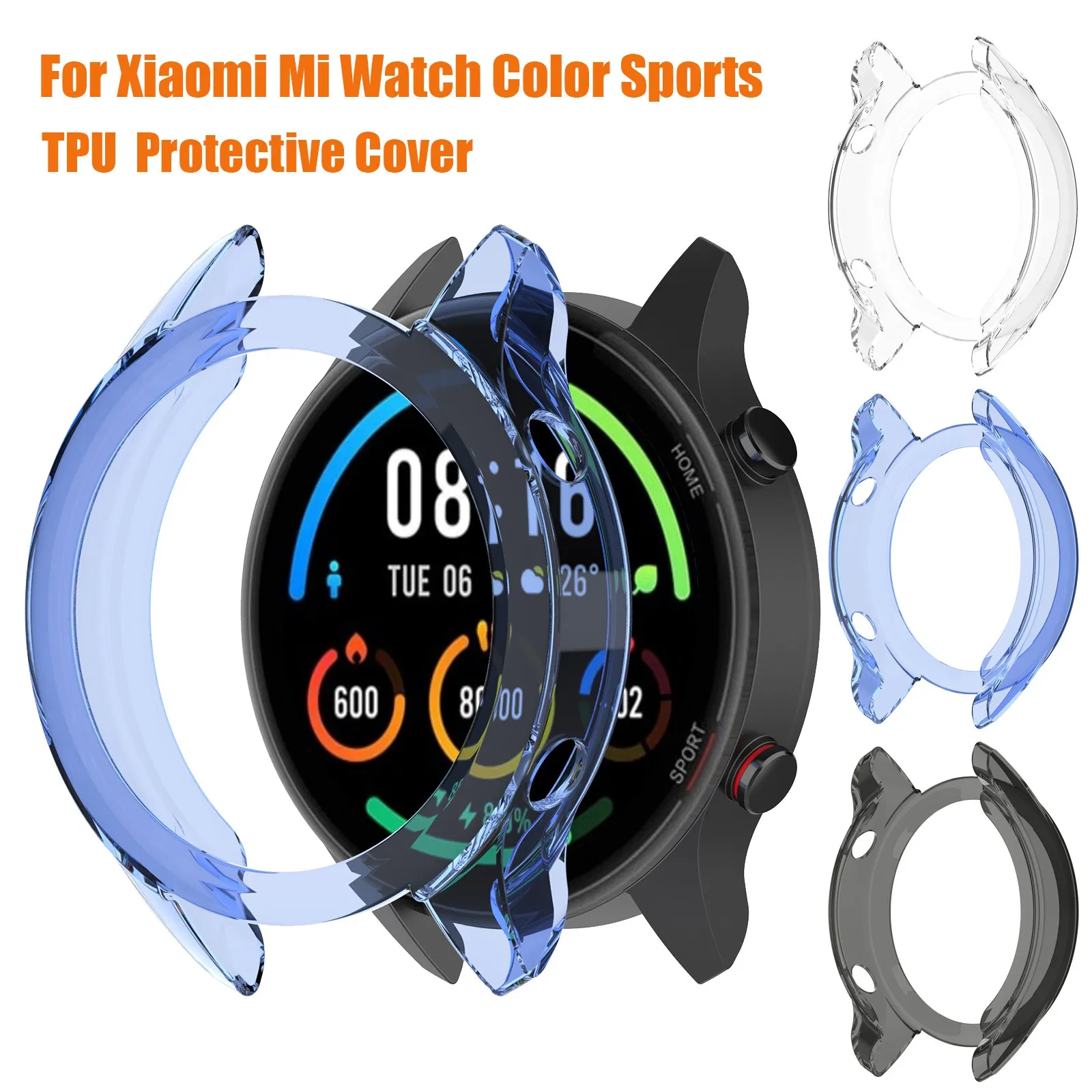 Sports Color Cover compitable with TPU Watch Protective Protector Case Mi Smartwatch smart Magnetic Wristband for Holding Screws
Sports Color Cover compitable with TPU Watch Protective Protector Case Mi Smartwatch smart Magnetic Wristband for Holding Screws