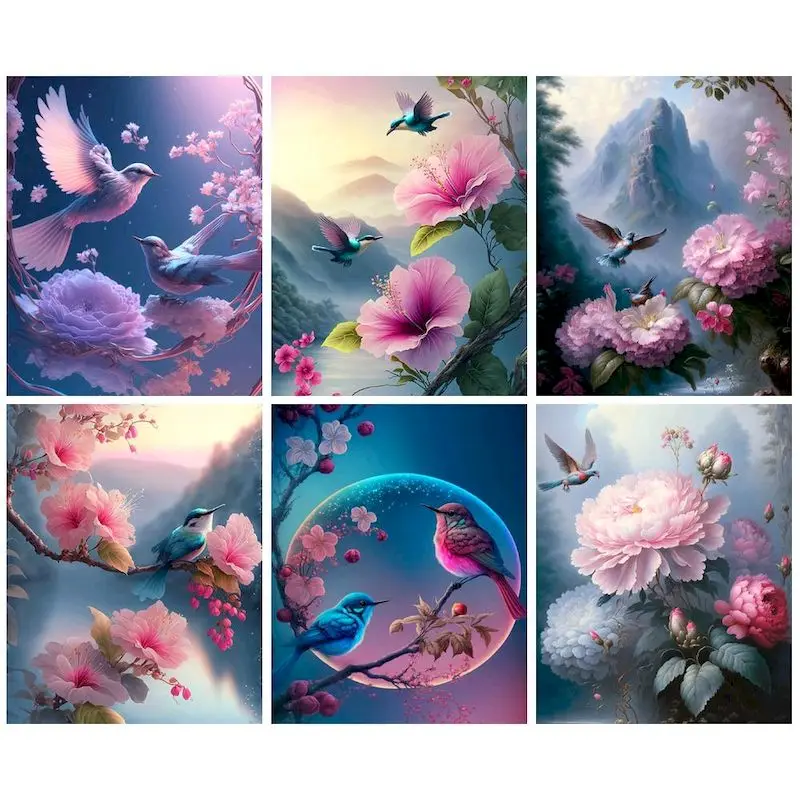GATYZTORY Painting By Number Birds Flower Kits Handpainted Picture By Number Scenery Drawing On Canvas Home Decoration DIY Gift
GATYZTORY Painting By Number Birds Flower Kits Handpainted Picture By Number Scenery Drawing On Canvas Home Decoration DIY Gift