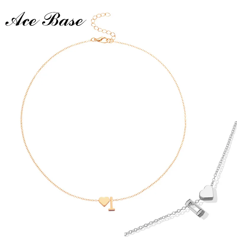 26 Initial Necklace for Women Two Color Chocker Stainless Steel Jewelry Korean Fashion Necklaces Cute Heart Women Pendant
26 Initial Necklace for Women Two Color Chocker Stainless Steel Jewelry Korean Fashion Necklaces Cute Heart Women Pendant