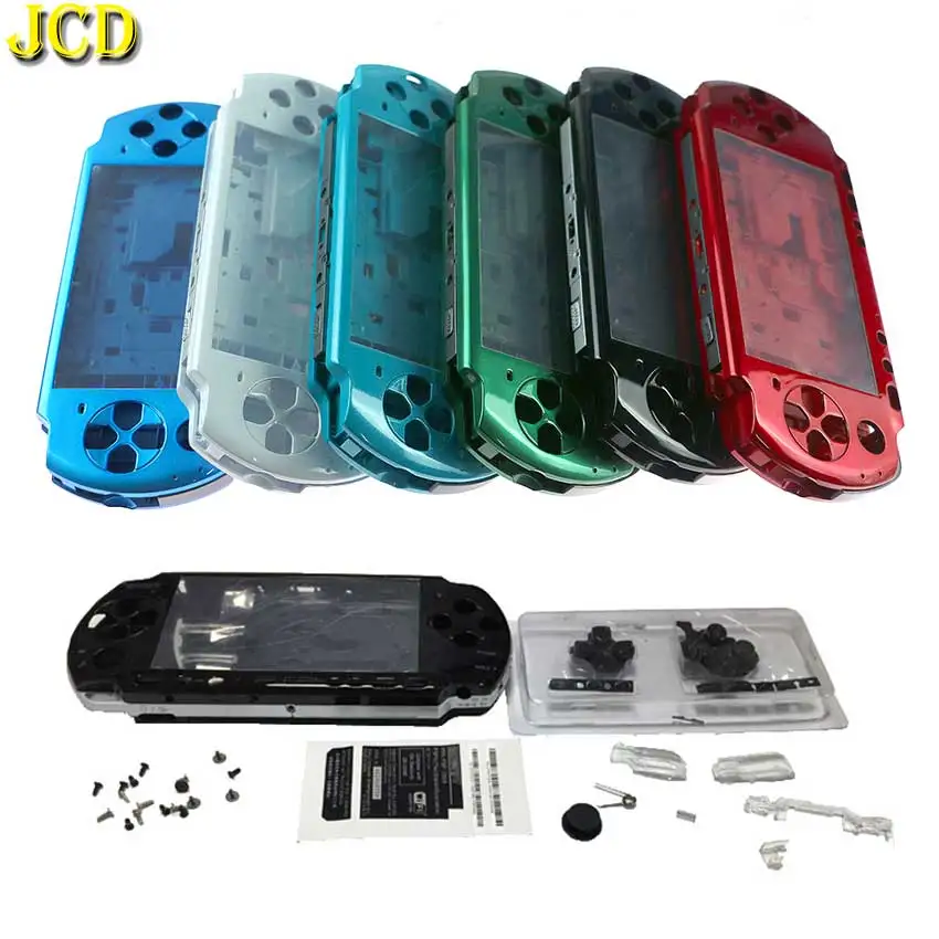 JCD Clear Transparent Color Shell Case For PSP3000 PSP 3000 Game Console Replacement Full housing Cover W/ Buttons Kit
JCD Clear Transparent Color Shell Case For PSP3000 PSP 3000 Game Console Replacement Full housing Cover W/ Buttons Kit