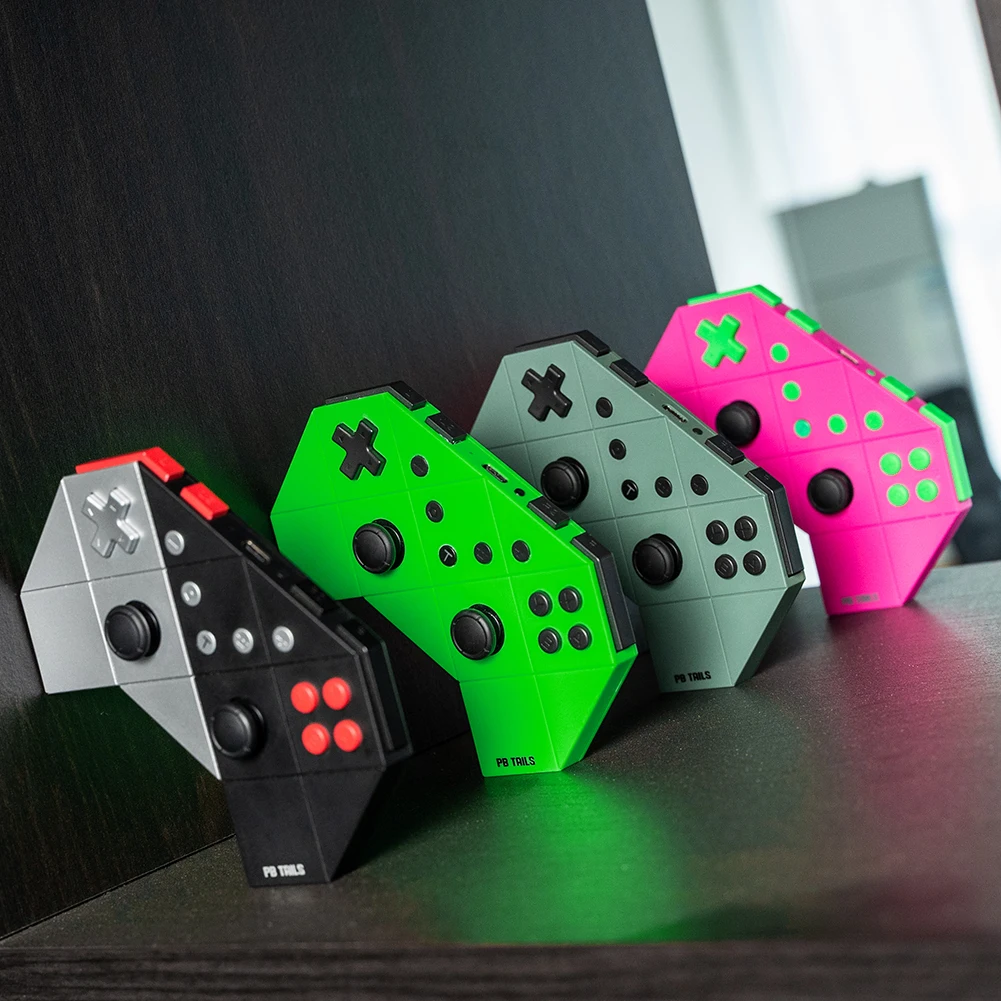 Беспроводной игровой контроллер PB Tails, совместим с Bluetooth, 6-осевой гироскоп Turbo, двойная вибрация, для переключателя OLED / Switch / PC
Беспроводной игровой контроллер PB Tails, совместим с Bluetooth, 6-осевой гироскоп Turbo, двойная вибрация, для переключателя OLED / Switch / PC