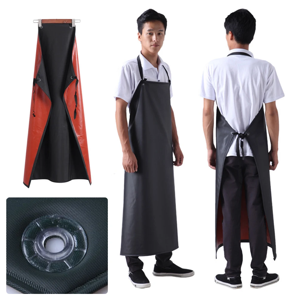 Adjustable Apron Unisex Double Layer Waterproof Adult Easy Clean Kitchen Anti-dirt PVC Bib Hang Neck Lengthen Oil Proof Apron
Adjustable Apron Unisex Double Layer Waterproof Adult Easy Clean Kitchen Anti-dirt PVC Bib Hang Neck Lengthen Oil Proof Apron