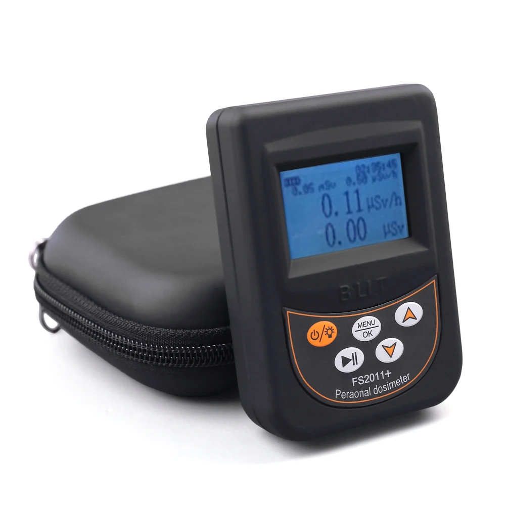FS2011+ Nuclear Radiation Detector Dosimeter Geiger Counter Tester X Rays γ Rays β Rays Detector Real Time Monitoring LCD
FS2011+ Nuclear Radiation Detector Dosimeter Geiger Counter Tester X Rays γ Rays β Rays Detector Real Time Monitoring LCD