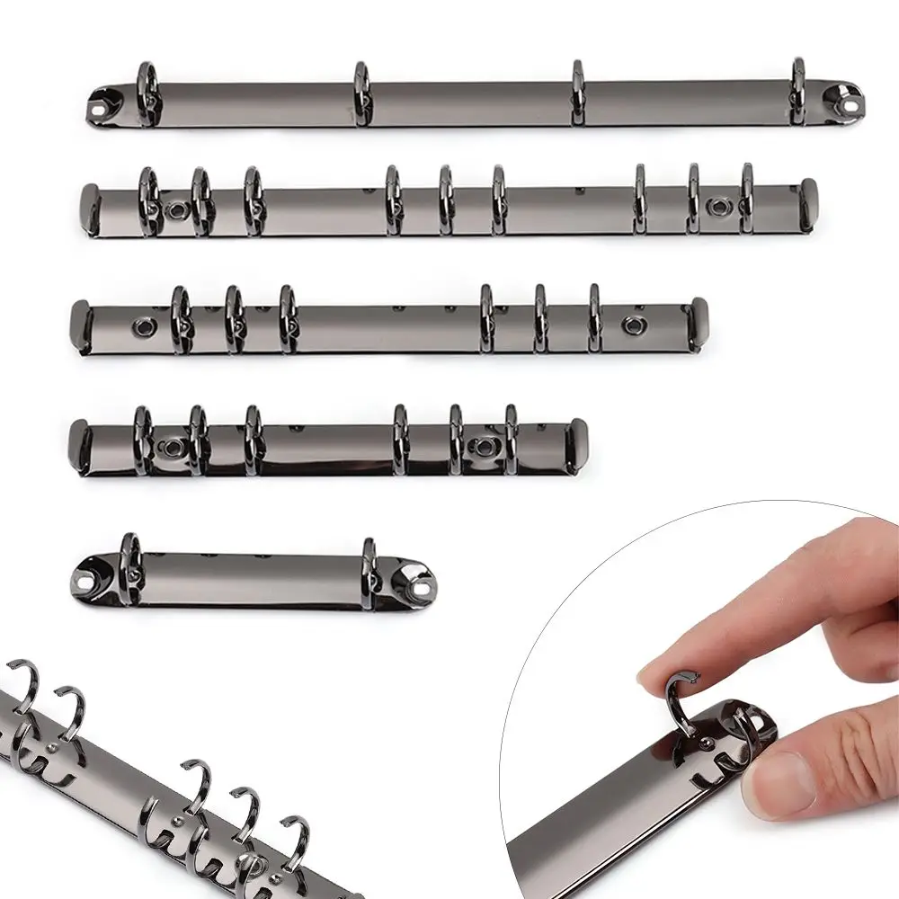 Supplies Stationery Metal DIY Notepad Refillable Ring Binder Binder Clip Notebook Binding Hoops Loose-leaf File Folder
Supplies Stationery Metal DIY Notepad Refillable Ring Binder Binder Clip Notebook Binding Hoops Loose-leaf File Folder