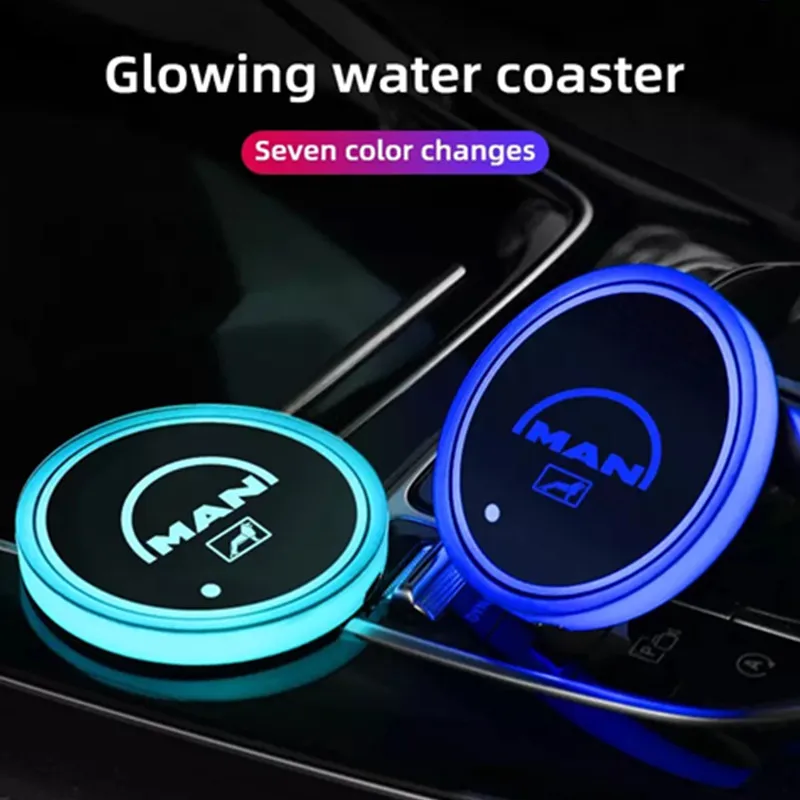 2PCS Luminous Car Cup Coaster Holder Car Led Atmosphere Light Logo Lamp For MAN TGX TGM TGS TGE Ambience Lights
2PCS Luminous Car Cup Coaster Holder Car Led Atmosphere Light Logo Lamp For MAN TGX TGM TGS TGE Ambience Lights