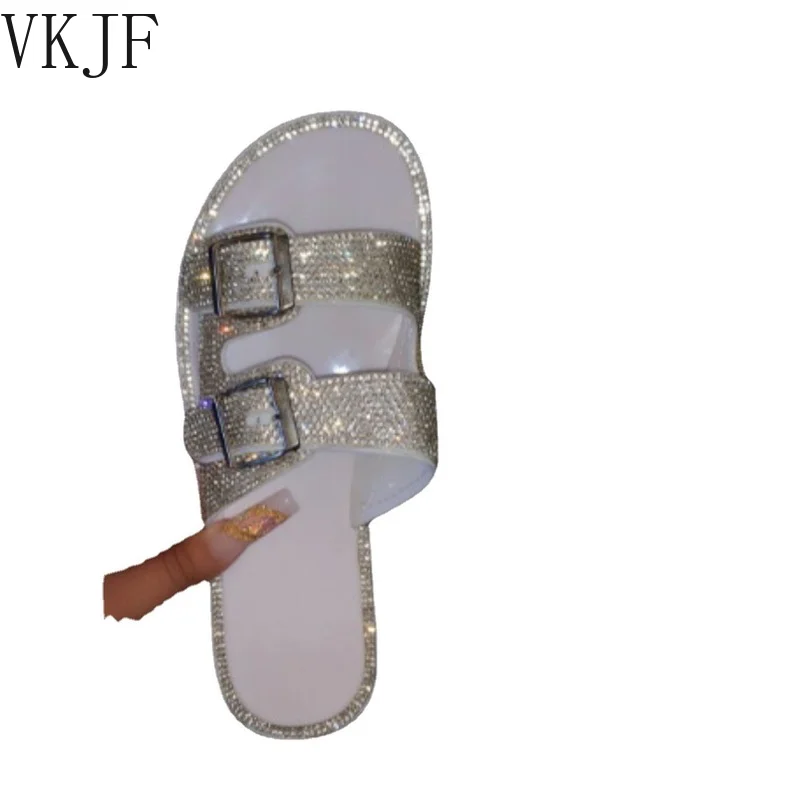 Летние роскошные женские тапочки, искусственная кожа, двойная Пряжка, украшение, открытый носок, легкая Мода, сексуальная женская обувь, 2022
Летние роскошные женские тапочки, искусственная кожа, двойная Пряжка, украшение, открытый носок, легкая Мода, сексуальная женская обувь, 2022