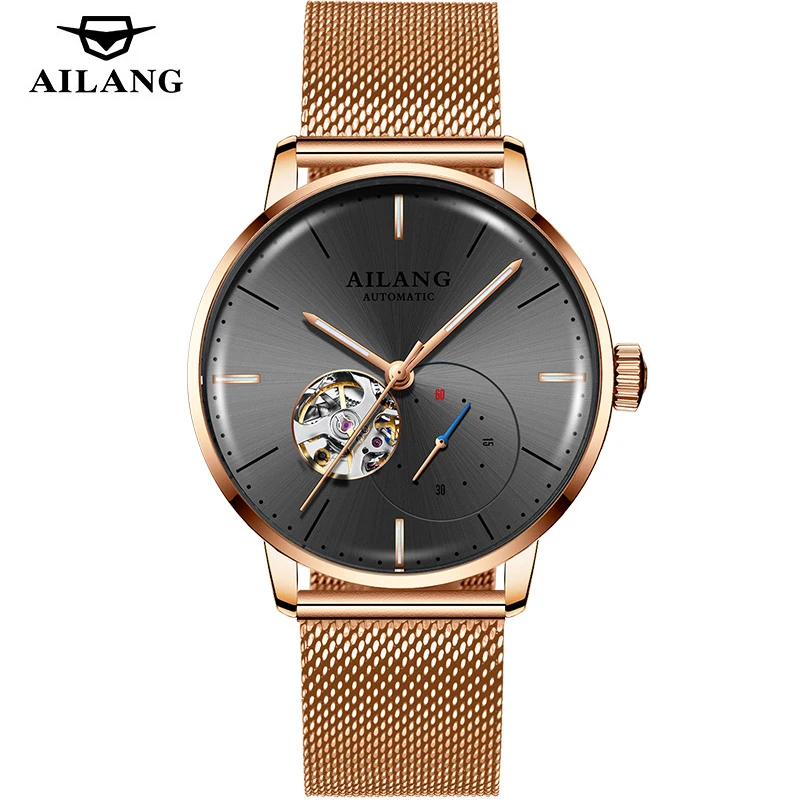AILANG Mens Watches Military Sport Clock Male Top Brand Luxury Skeleton Clocks Automatic Mechanical Steel Men Watch
AILANG Mens Watches Military Sport Clock Male Top Brand Luxury Skeleton Clocks Automatic Mechanical Steel Men Watch