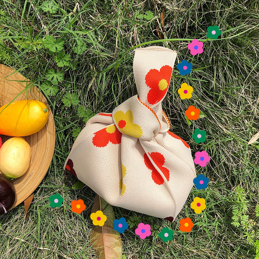 Вязаная сумка, сумка на запястье, Женская плетеная Сумка, прогулочная сумка для ручной клади, женская сумка-тоут 
Вязаная сумка, сумка на запястье, Женская плетеная Сумка, прогулочная сумка для ручной клади, женская сумка-тоут