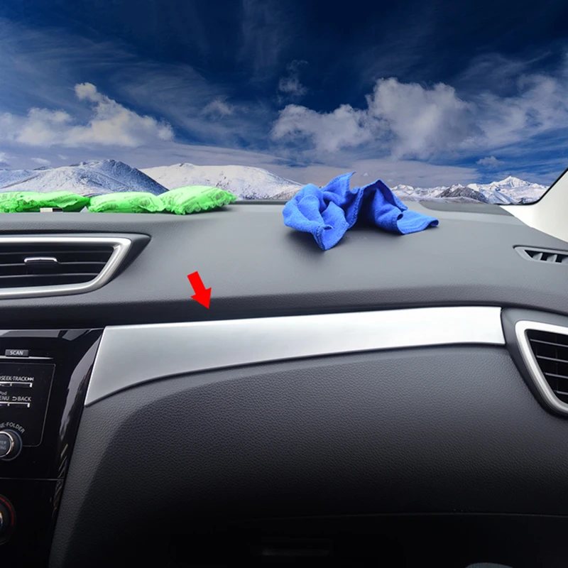 ABS Matte For Nissan X-trail X Trail T32 Rogue 2014-2016 Accessories Car Central Control Panel Strip Cover Trim Car styling
ABS Matte For Nissan X-trail X Trail T32 Rogue 2014-2016 Accessories Car Central Control Panel Strip Cover Trim Car styling