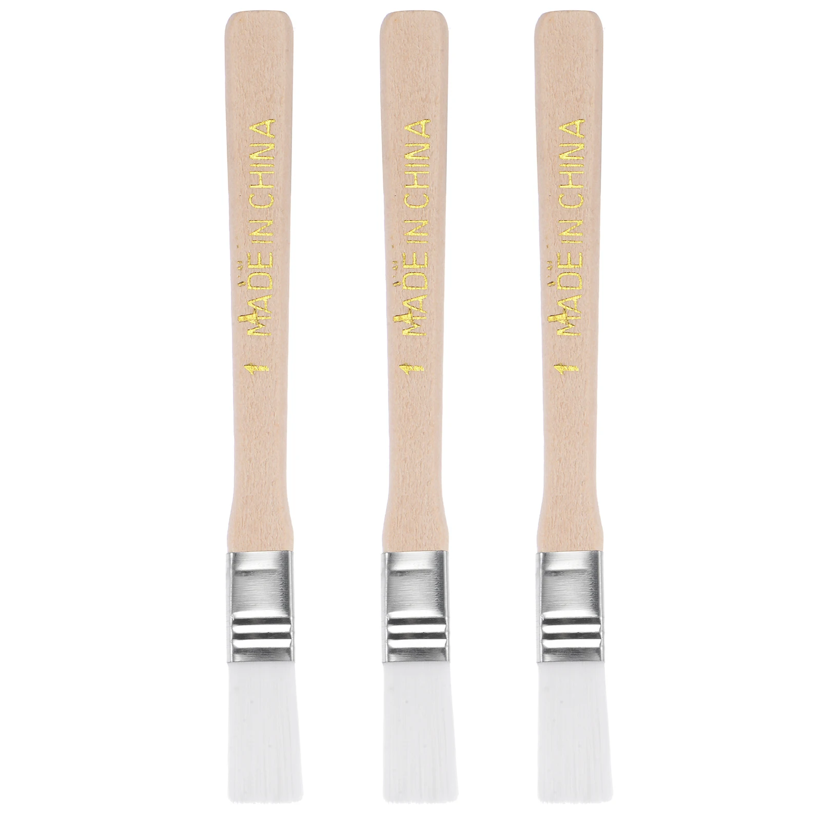 Uxcell 5" Paint Brush 0.47" Width Soft Nylon Bristle with Wood Handle for Wall, Cabinets, Fences White 3 Pcs
Uxcell 5" Paint Brush 0.47" Width Soft Nylon Bristle with Wood Handle for Wall, Cabinets, Fences White 3 Pcs