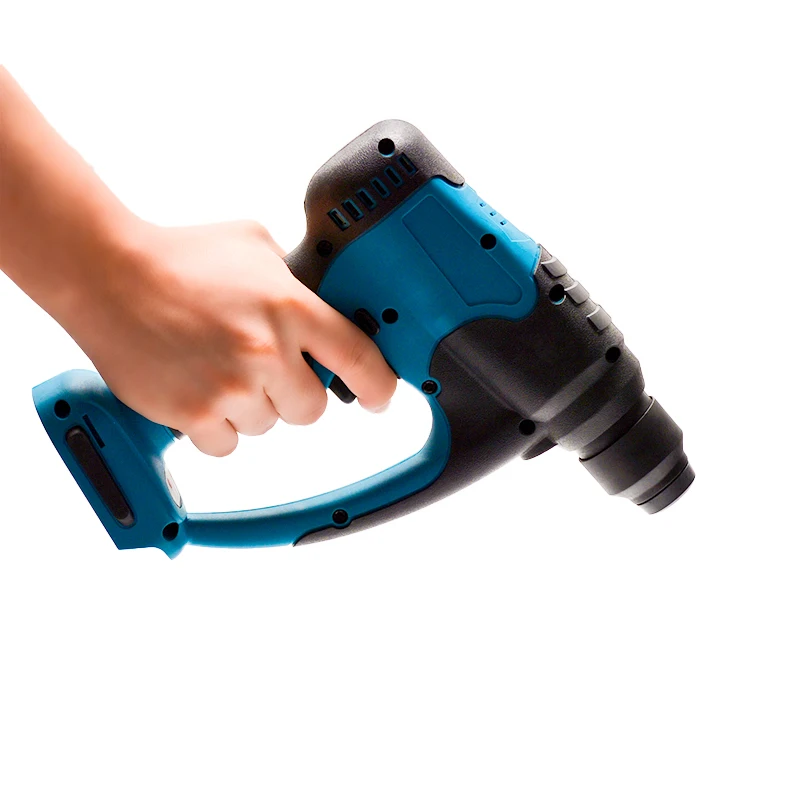 18V Rechargeable Brushless Cordless Rotary Hammer Drill Electric Demolition Hammer Power Impact Drill Adapted To Makita Battery
18V Rechargeable Brushless Cordless Rotary Hammer Drill Electric Demolition Hammer Power Impact Drill Adapted To Makita Battery