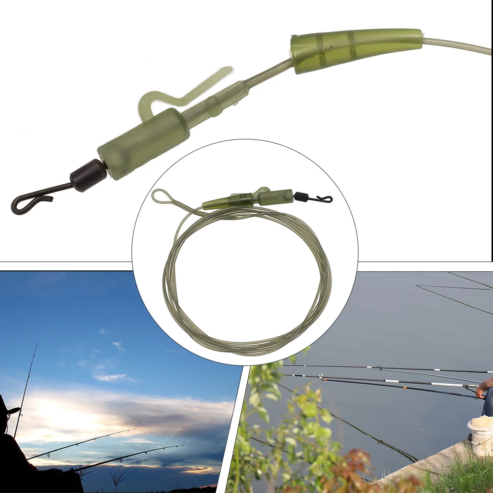 Carp Leaders Lines Leaders 1 Pc 1m Long Connector Fishing Tackle Fluorocarbon Carp Leaders Quick Change Swivels
Carp Leaders Lines Leaders 1 Pc 1m Long Connector Fishing Tackle Fluorocarbon Carp Leaders Quick Change Swivels