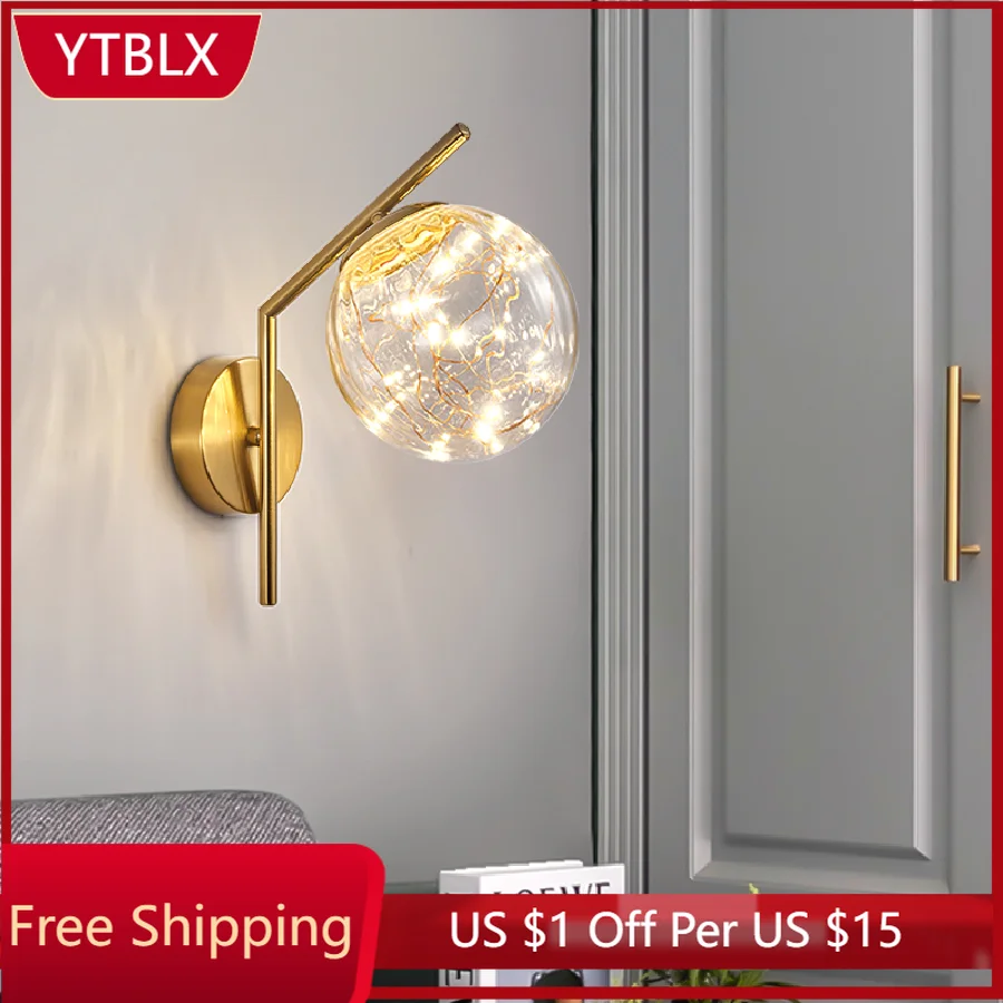 Nordic Led Wall Lamp Living Room Bedroom Background Wall Light Corridor Aisle Attic Bedside Lamps Home Modern Decoration Fixture 
Nordic Led Wall Lamp Living Room Bedroom Background Wall Light Corridor Aisle Attic Bedside Lamps Home Modern Decoration Fixture
