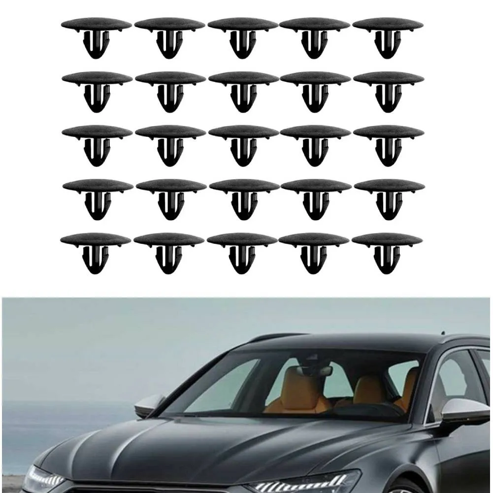 25Pcs Hood Insulation Retainer Clips Fastener For Toyota 90467-09050 Hood Insulation Fastener Fixed Clip Replacement Accessories
25Pcs Hood Insulation Retainer Clips Fastener For Toyota 90467-09050 Hood Insulation Fastener Fixed Clip Replacement Accessories
