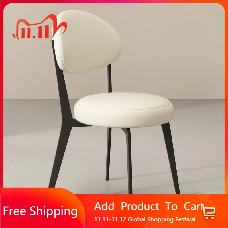White Modern Dining Chairs Portable Decorative Accent Dining Room Chairs Minimalist Sedie Da Pranzo Home Furniture MQ50CY
White Modern Dining Chairs Portable Decorative Accent Dining Room Chairs Minimalist Sedie Da Pranzo Home Furniture MQ50CY