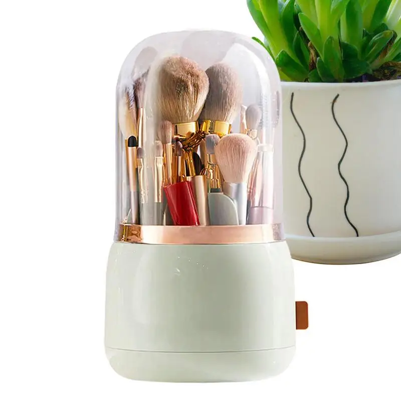 Desktop Makeup Brush Storage Bucket Cup Holder With Lid Rotating Makeup Lipstick Cosmetic Storage Box Organizer Tube Transparent
Desktop Makeup Brush Storage Bucket Cup Holder With Lid Rotating Makeup Lipstick Cosmetic Storage Box Organizer Tube Transparent