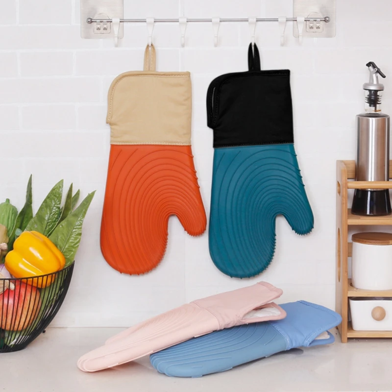 Утолщенная силиконовая и хлопковая перчатка для выпечки в духовке, водонепроницаемая микроволновая печь и устойчивая к высоким температур...
Утолщенная силиконовая и хлопковая перчатка для выпечки в духовке, водонепроницаемая микроволновая печь и устойчивая к высоким температур...