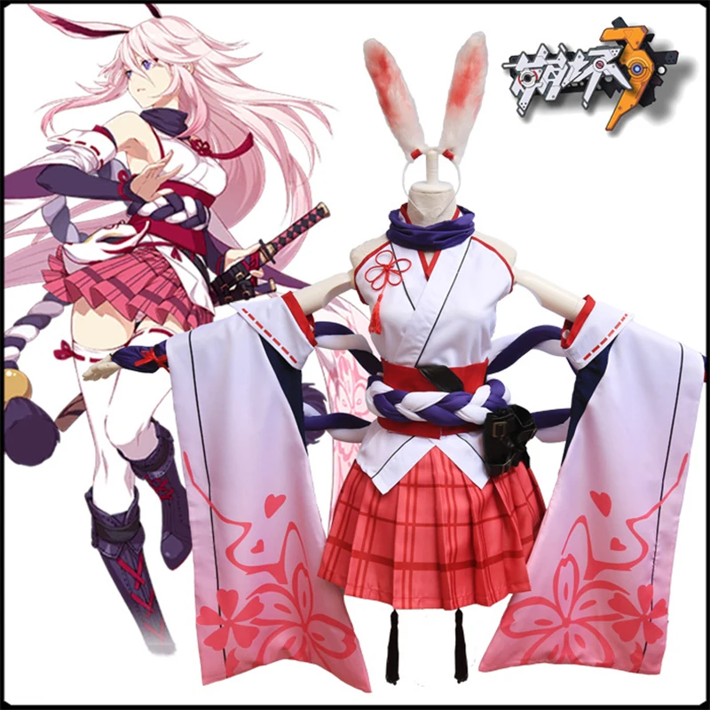 Аниме Honkai Impact 3 Yae Sakura Косплей Костюм для женщин Набор игровой униформы японское аниме
Аниме Honkai Impact 3 Yae Sakura Косплей Костюм для женщин Набор игровой униформы японское аниме