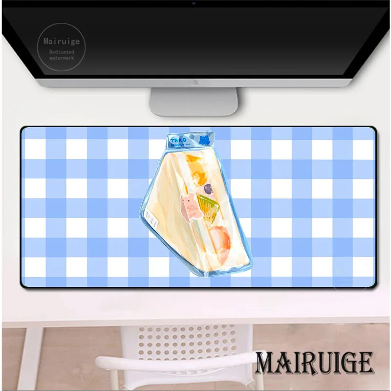 Cute food XXL Mouse Pad Super Creative Large Game Computer Keyboard Office Long Table Mat Kawaii Desk for Teen Girls for Bedroom
Cute food XXL Mouse Pad Super Creative Large Game Computer Keyboard Office Long Table Mat Kawaii Desk for Teen Girls for Bedroom