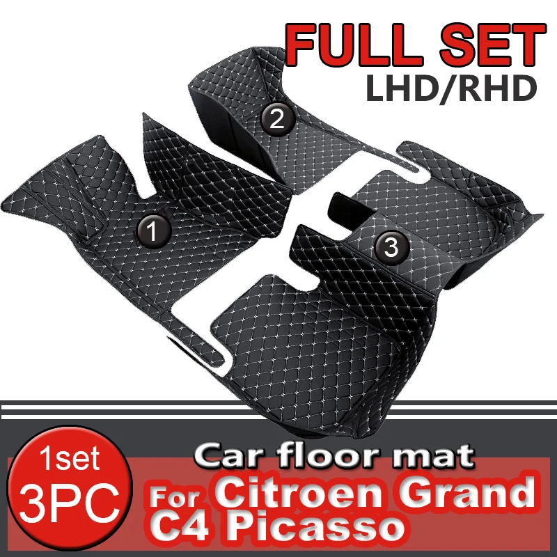 Car Mats For Citroen Grand C4 Picasso SpaceTourer 7seat 2014~2020 Non-slip leather Mat Rugs Pad Interior Parts Car Accessories
Car Mats For Citroen Grand C4 Picasso SpaceTourer 7seat 2014~2020 Non-slip leather Mat Rugs Pad Interior Parts Car Accessories