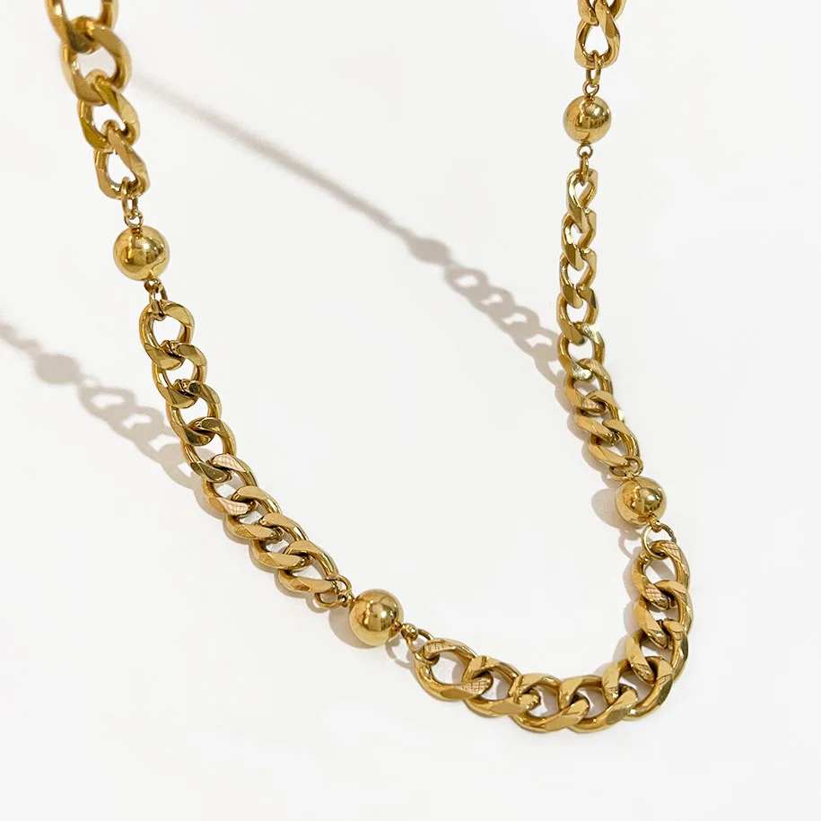 Peri'sBox Minimalist Punk OT Toggle Clasp Necklace for Women Thick Chunky Cuban Chain Necklaces Statement Metal Jewelry
Peri'sBox Minimalist Punk OT Toggle Clasp Necklace for Women Thick Chunky Cuban Chain Necklaces Statement Metal Jewelry