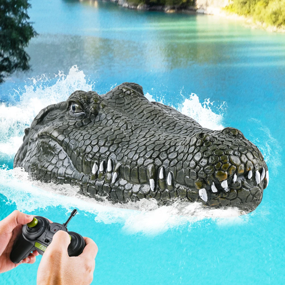 Flytec V002 Waterproof 2.4GHz Electric RC Boat Interesting Simulation Crocodile Head Vehicles RTR Kids Model Children Toy Ship
Flytec V002 Waterproof 2.4GHz Electric RC Boat Interesting Simulation Crocodile Head Vehicles RTR Kids Model Children Toy Ship