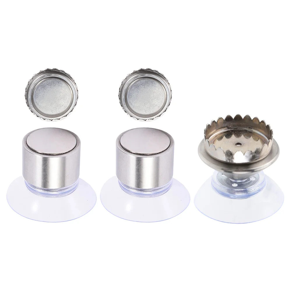 Magnetic Soap Holder Rack Organizer Bathroom Accessory Supply Holders Suction Dish
Magnetic Soap Holder Rack Organizer Bathroom Accessory Supply Holders Suction Dish