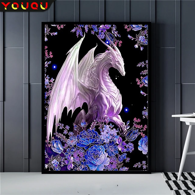 YOUQU Animal Series Diamond Embroidery Dragon 5D DIY Diamond Painting Selected Mosaic Pictures Home Cool Decoration Gifts
YOUQU Animal Series Diamond Embroidery Dragon 5D DIY Diamond Painting Selected Mosaic Pictures Home Cool Decoration Gifts