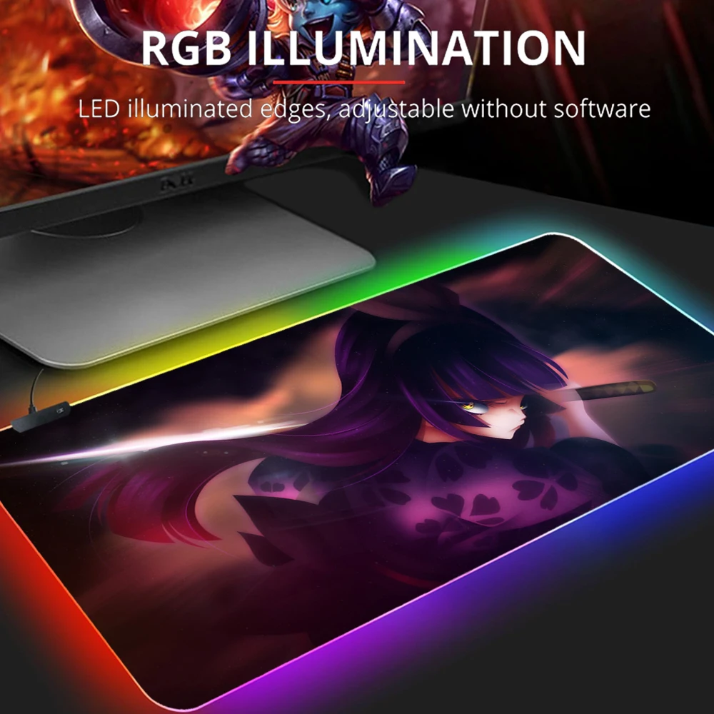 Fairy Tail Kawaii Mouse Pad Gamer RGB Mousepad Xxl Pc Gaming Computer Desk Rubber Mat LED Mause Ped Mice Keyboards Peripherals
Fairy Tail Kawaii Mouse Pad Gamer RGB Mousepad Xxl Pc Gaming Computer Desk Rubber Mat LED Mause Ped Mice Keyboards Peripherals