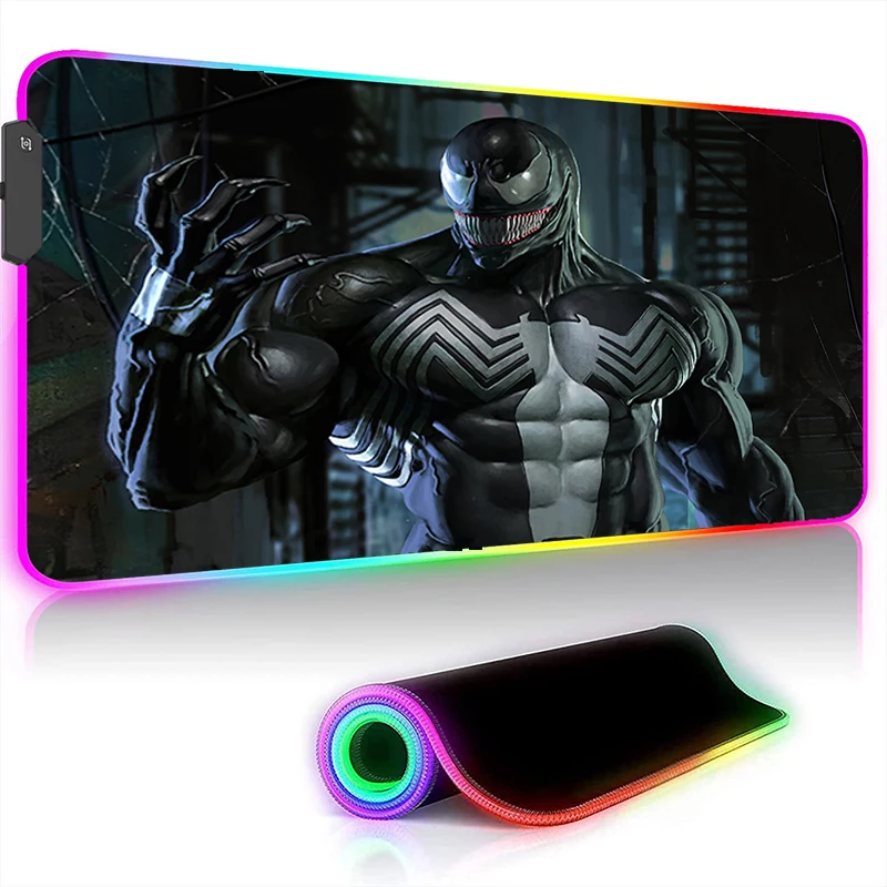 Игровой коврик для мыши со светодиодной подсветкой RGB, аксессуары для ПК Venom, коврик для клавиатуры, люминесцентный коврик, коврик для компью...
Игровой коврик для мыши со светодиодной подсветкой RGB, аксессуары для ПК Venom, коврик для клавиатуры, люминесцентный коврик, коврик для компью...