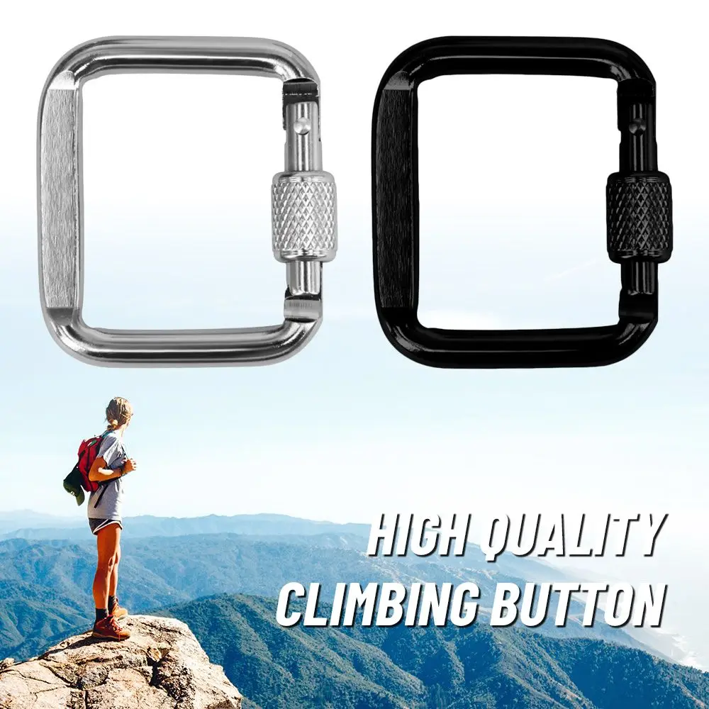 Ascend Black/Silver Mountaineering Protective Equipment Security Master Lock Climbing Key Hooks Professional Carabiner
Ascend Black/Silver Mountaineering Protective Equipment Security Master Lock Climbing Key Hooks Professional Carabiner