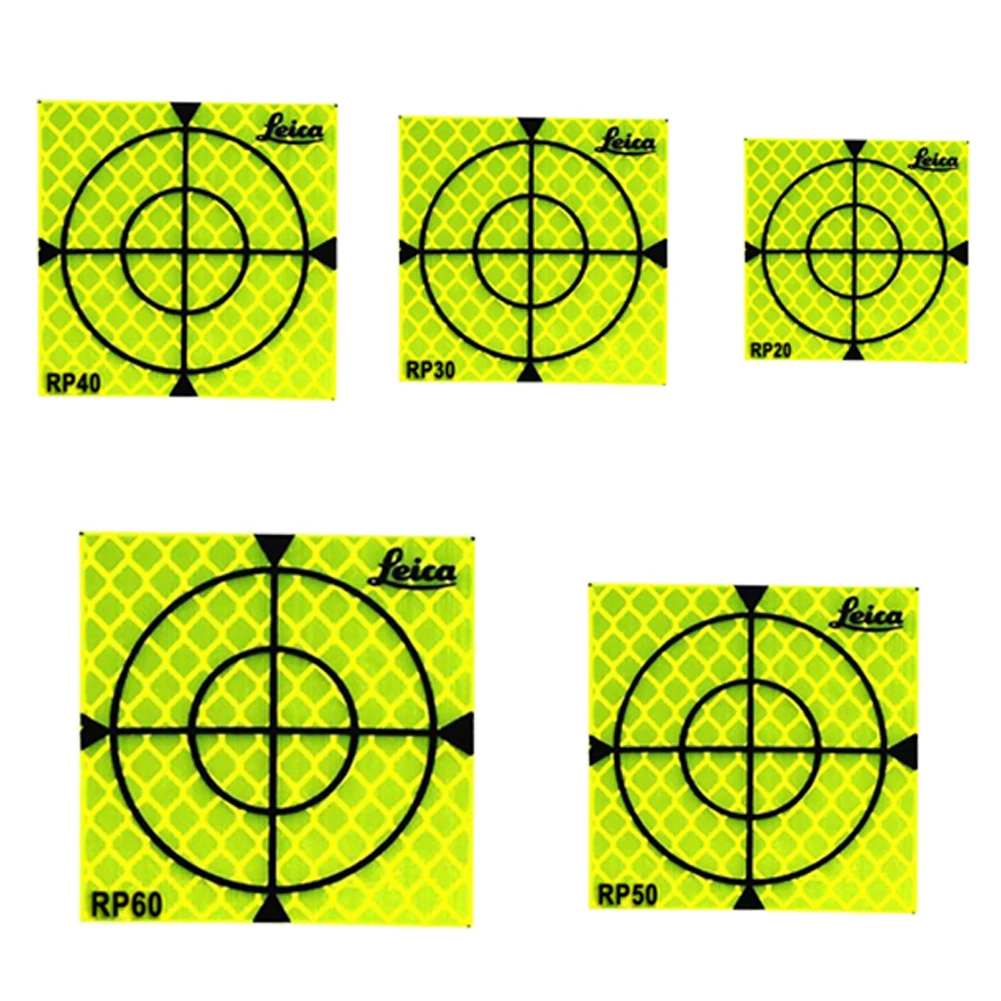 100pcs 20/30/40/50/60mm Total Station Reflector Reflector Reflector Target Reflector Sheet For Total Station Survey Geography
100pcs 20/30/40/50/60mm Total Station Reflector Reflector Reflector Target Reflector Sheet For Total Station Survey Geography