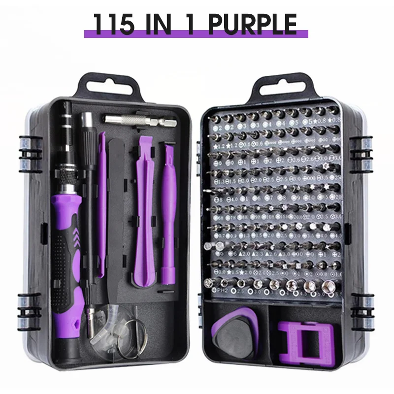 SUGAW 115 In 1 Screwdriver Set Magnetic Screw Bit With Universal Hose Combinational Kit Household Repair Tools For Moblie Phone
SUGAW 115 In 1 Screwdriver Set Magnetic Screw Bit With Universal Hose Combinational Kit Household Repair Tools For Moblie Phone