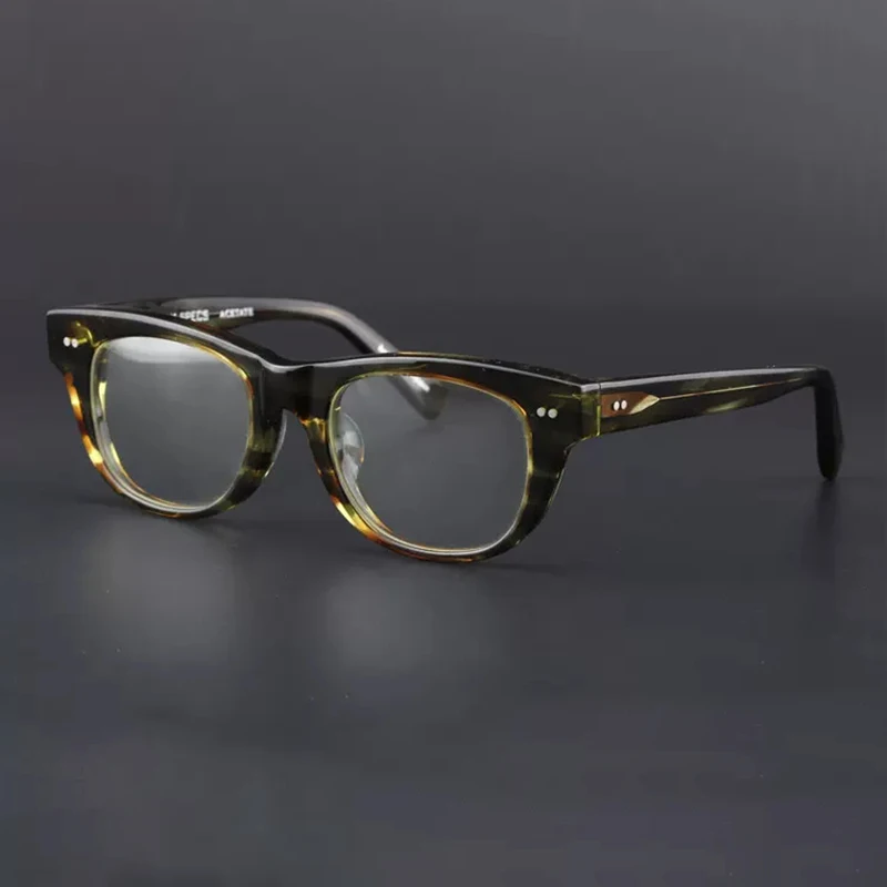 

Zerosun Vintage Eyeglasses Frames Male Reading Glasses Men Anti Reflection Blue Ray Prescription Spectacles Black Tortoise Nerd