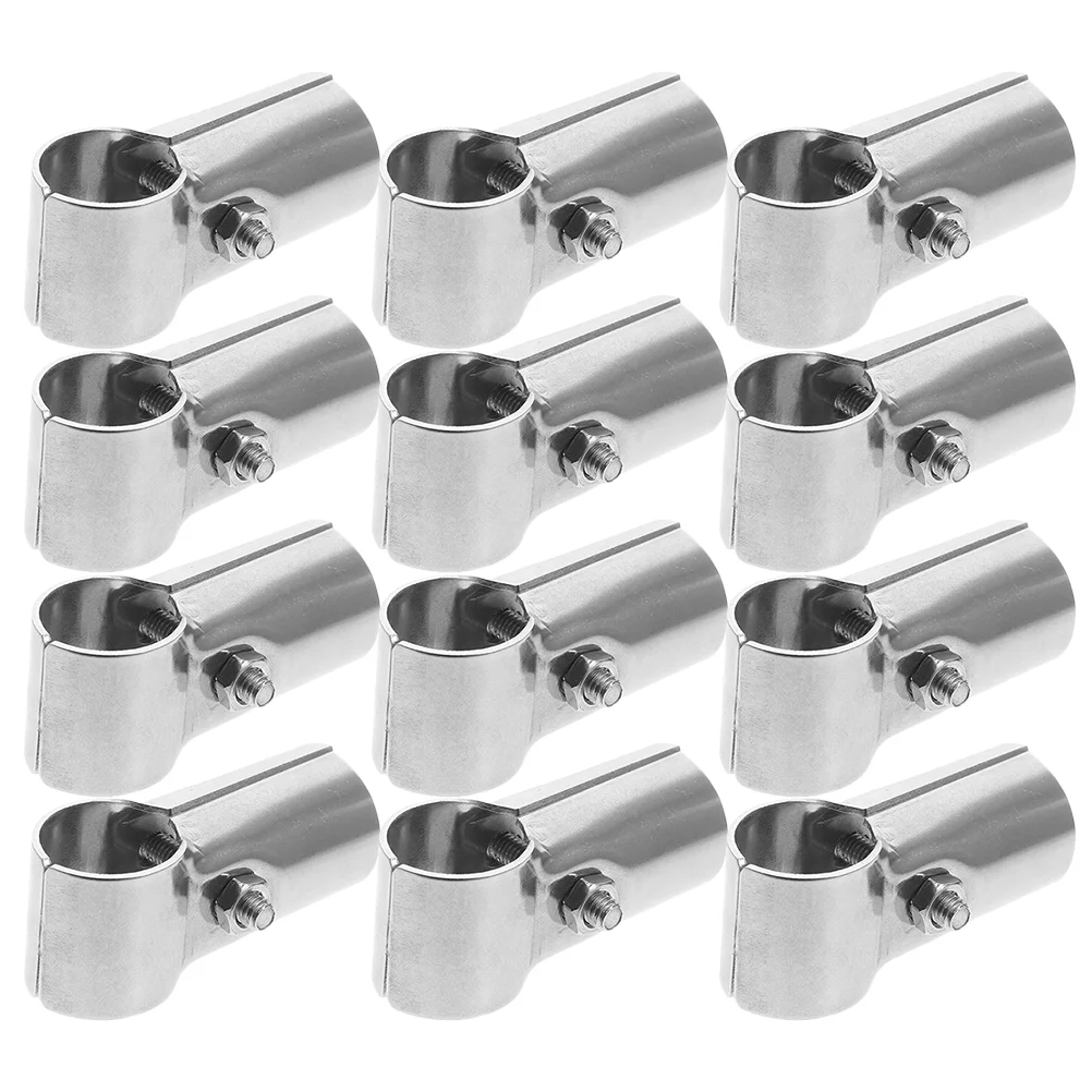 12 Pcs Small Clamps Steel End Metal Pipe Pole Picket Fence Connector Stainless Parts 
12 Pcs Small Clamps Steel End Metal Pipe Pole Picket Fence Connector Stainless Parts