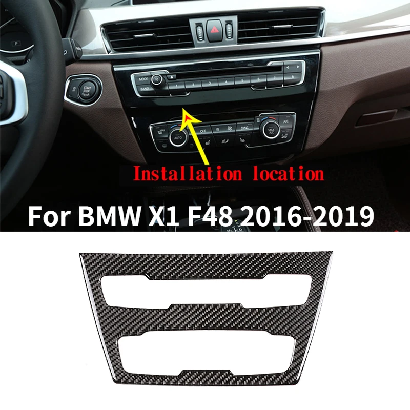 1 Pcs Soft Carbon Fiber Central Control Volume Frame Panel Cover Trim For BMW X1 F48 2016-2019 Car Accessories DDE
1 Pcs Soft Carbon Fiber Central Control Volume Frame Panel Cover Trim For BMW X1 F48 2016-2019 Car Accessories DDE