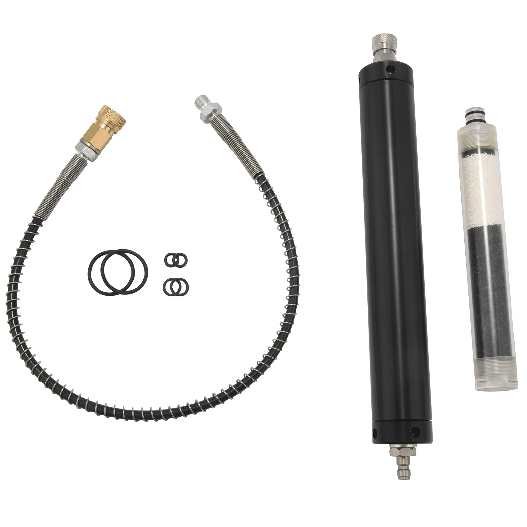 1Set Pcp Air Filter Compressor Oil-Water Separator High Pressure 300Bar Pump Filter Separator with Spare Filter Elements
1Set Pcp Air Filter Compressor Oil-Water Separator High Pressure 300Bar Pump Filter Separator with Spare Filter Elements