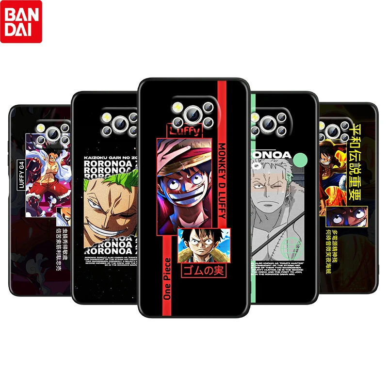 Anime One Piece Luffy Cool For Xiaomi Poco M4 X3 F3 GT NFC M3 C3 M2 F2 F1 X2 Pro Mi Mix3 TPU Black Phone Case Fundas Coque Capa
Anime One Piece Luffy Cool For Xiaomi Poco M4 X3 F3 GT NFC M3 C3 M2 F2 F1 X2 Pro Mi Mix3 TPU Black Phone Case Fundas Coque Capa