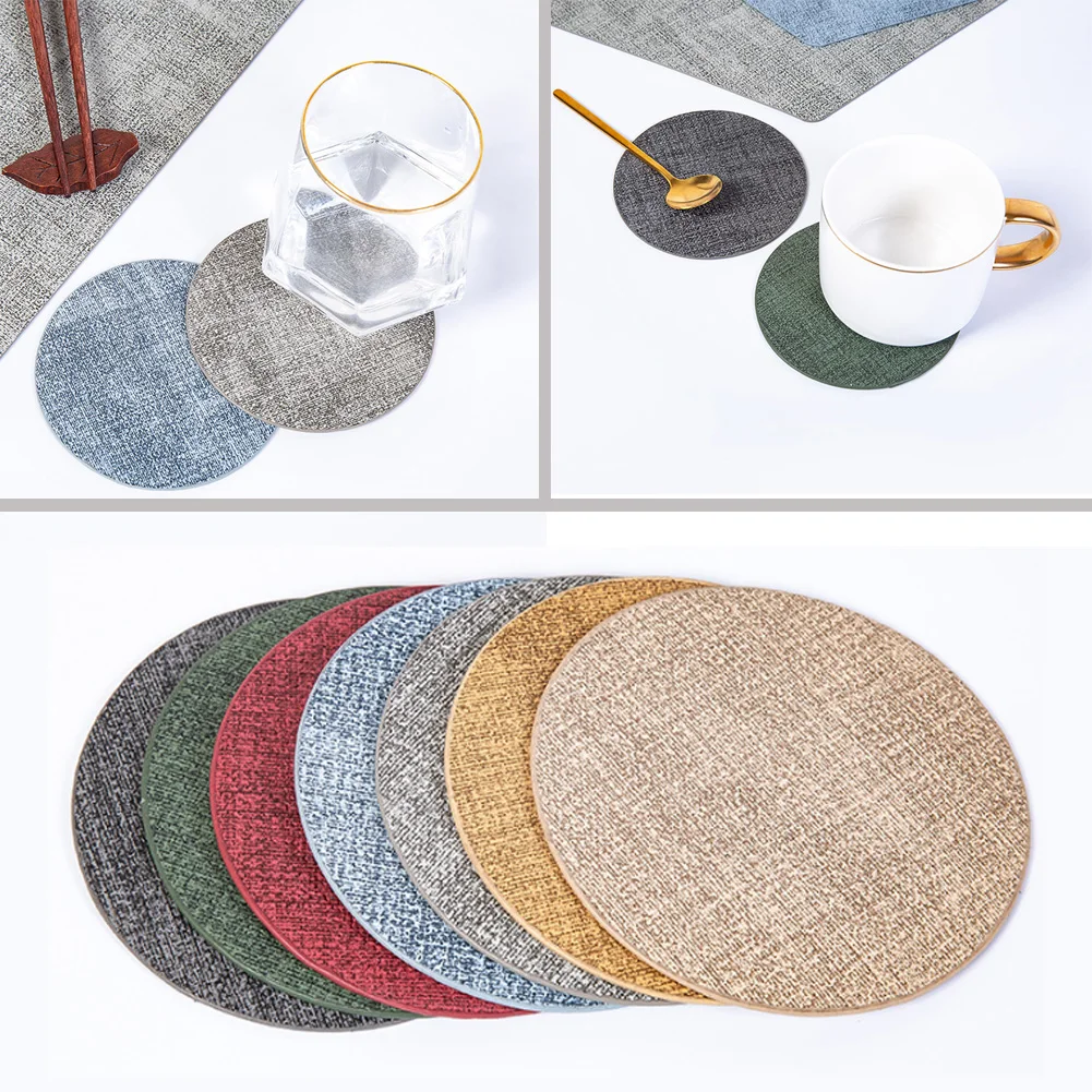 Leather Table Mats Tableware Pad Placemat Heat Insulation PU Bowl Coaster Kitchen Non-Slip
Leather Table Mats Tableware Pad Placemat Heat Insulation PU Bowl Coaster Kitchen Non-Slip