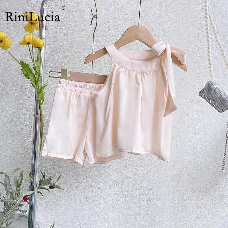 RiniLucia Kids Girls Clothing Sets Summer New Baby Girls Clothes Slash Neck Ties T-Shirt+Shorts 2Pcs Children Clothes Suits
RiniLucia Kids Girls Clothing Sets Summer New Baby Girls Clothes Slash Neck Ties T-Shirt+Shorts 2Pcs Children Clothes Suits