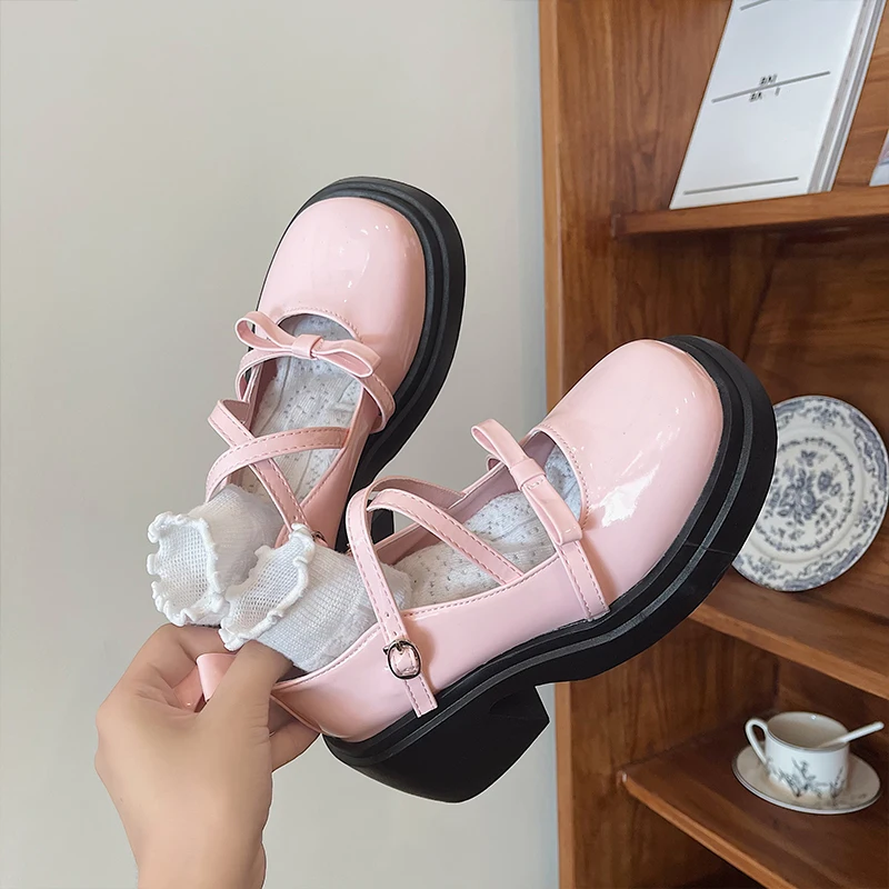 Womens Derby Shoes Female Footwear Casual Sneaker All-Match Bow-Knot British Style Clogs Platform Round Toe Modis Leather Dress
Womens Derby Shoes Female Footwear Casual Sneaker All-Match Bow-Knot British Style Clogs Platform Round Toe Modis Leather Dress
