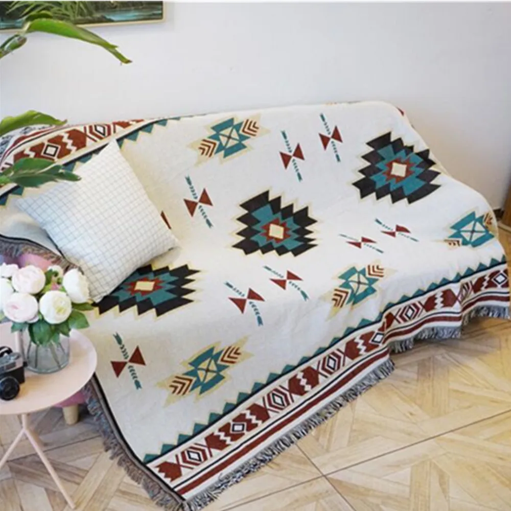 Northern Europe Sofa Blanket Geometric Carpet For Living Room Bedroom Rug Bedspread Dust Cover Table Cloth Tapestry
Northern Europe Sofa Blanket Geometric Carpet For Living Room Bedroom Rug Bedspread Dust Cover Table Cloth Tapestry
