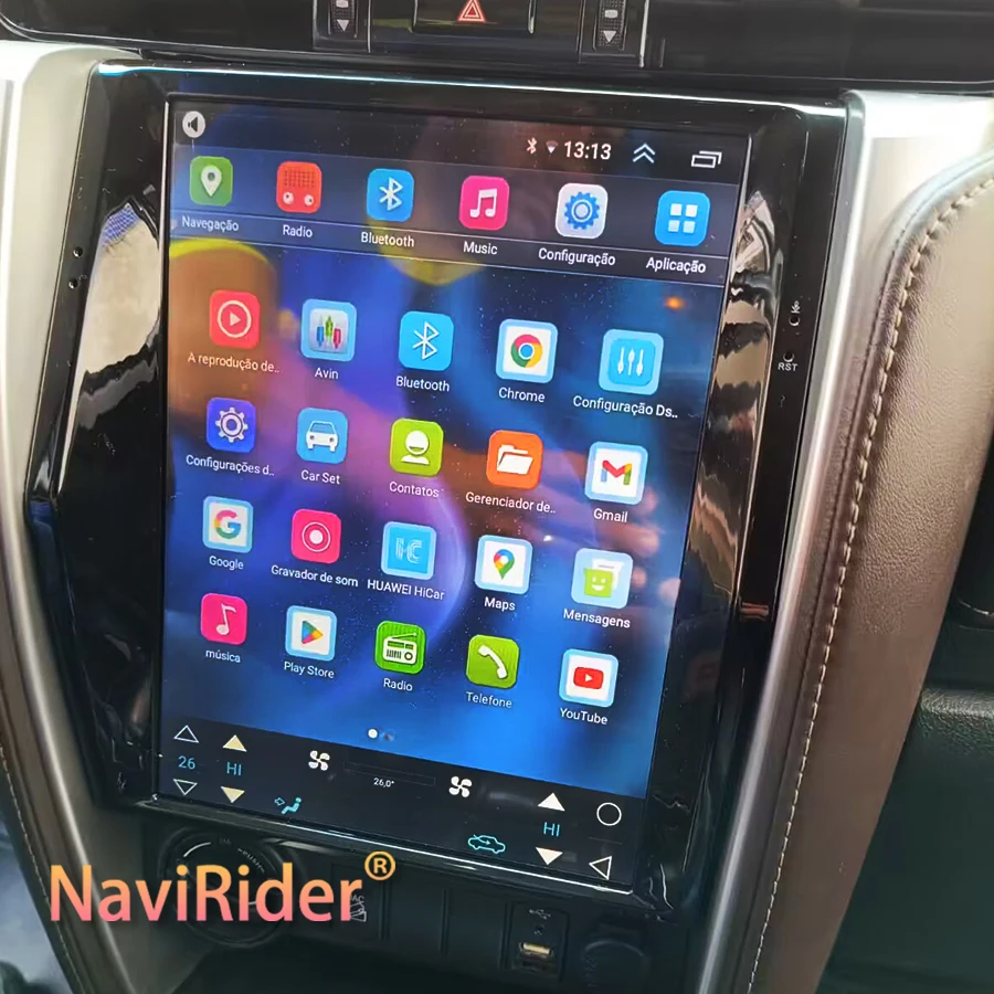 Navirider Carplay Car Radio For Toyota Fortuner HILUX Revo 2016-2022 Android Touch Screen Multimedia Player Navigation WIFI 4G
Navirider Carplay Car Radio For Toyota Fortuner HILUX Revo 2016-2022 Android Touch Screen Multimedia Player Navigation WIFI 4G