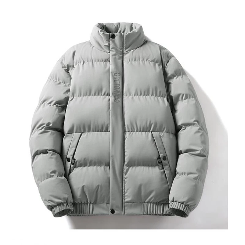 2022 New Men's Jacket High Quality Couple Zip Jacket Warm Thicken Padded Cotton Coat Winter Stand Collar Men's Outwear 
2022 New Men's Jacket High Quality Couple Zip Jacket Warm Thicken Padded Cotton Coat Winter Stand Collar Men's Outwear