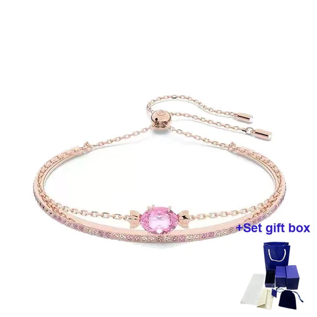 Высококачественный Браслет в виде лебедя с роскошными модными розовыми конфетными кристаллами, ювелирные изделия, подарки для женщин, бесплатная доставка, оптовая продажа
Высококачественный Браслет в виде лебедя с роскошными модными розовыми конфетными кристаллами, ювелирные изделия, подарки для женщин, бесплатная доставка, оптовая продажа