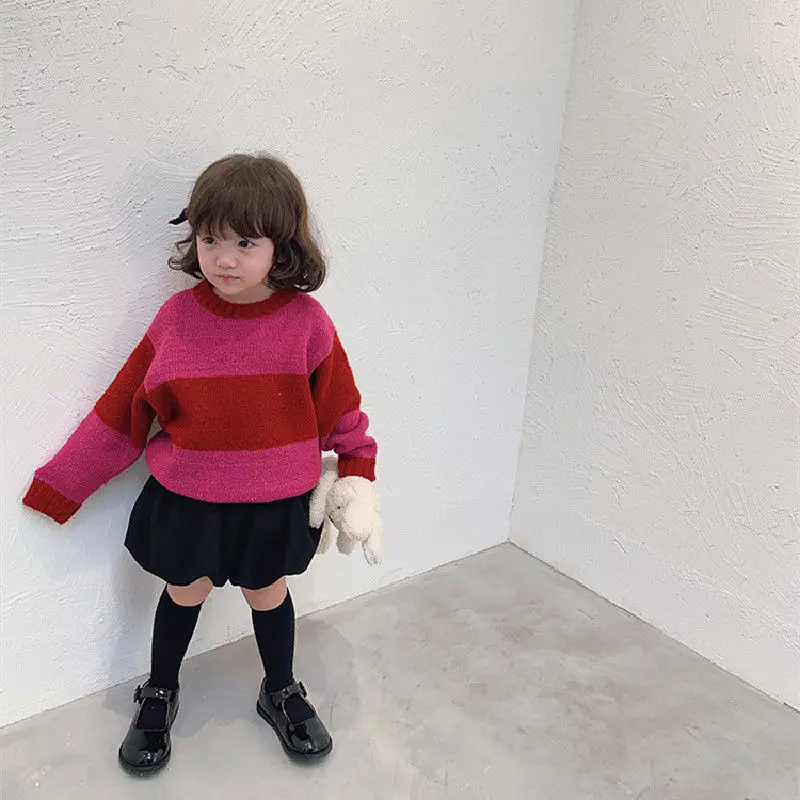 2022 Autumn and Winter New Girls Sweater Outer Wear Tops Children's Knitwear Bottoming Shirt Children Clothes KidsWinter Clothes
2022 Autumn and Winter New Girls Sweater Outer Wear Tops Children's Knitwear Bottoming Shirt Children Clothes KidsWinter Clothes