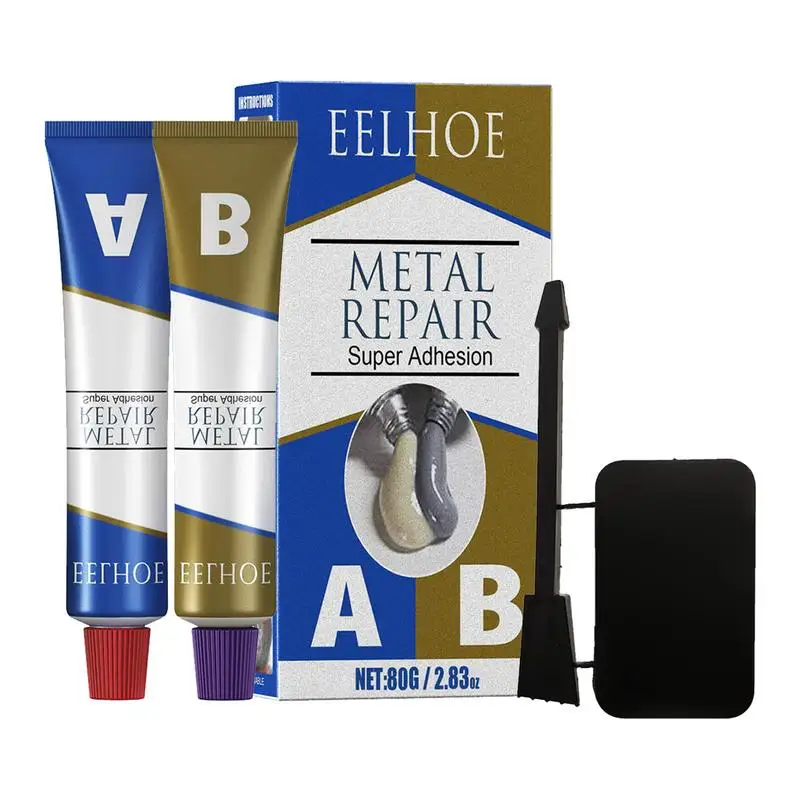 Metal Repair AB Glue Adhesive Heat Resistance Cold Weld Metal Repair Agent Powerful Metal Sealant Defect Mending Agent Glue
Metal Repair AB Glue Adhesive Heat Resistance Cold Weld Metal Repair Agent Powerful Metal Sealant Defect Mending Agent Glue
