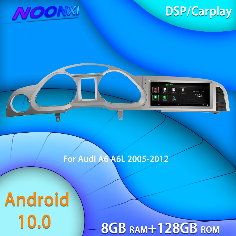 8G 128G Android10 Car Multimedia Player For Audi A6 A6L 2005-2008 2009 2010 2011 2012 GPS Navigation Video Radio 2 Din Head Unit
8G 128G Android10 Car Multimedia Player For Audi A6 A6L 2005-2008 2009 2010 2011 2012 GPS Navigation Video Radio 2 Din Head Unit