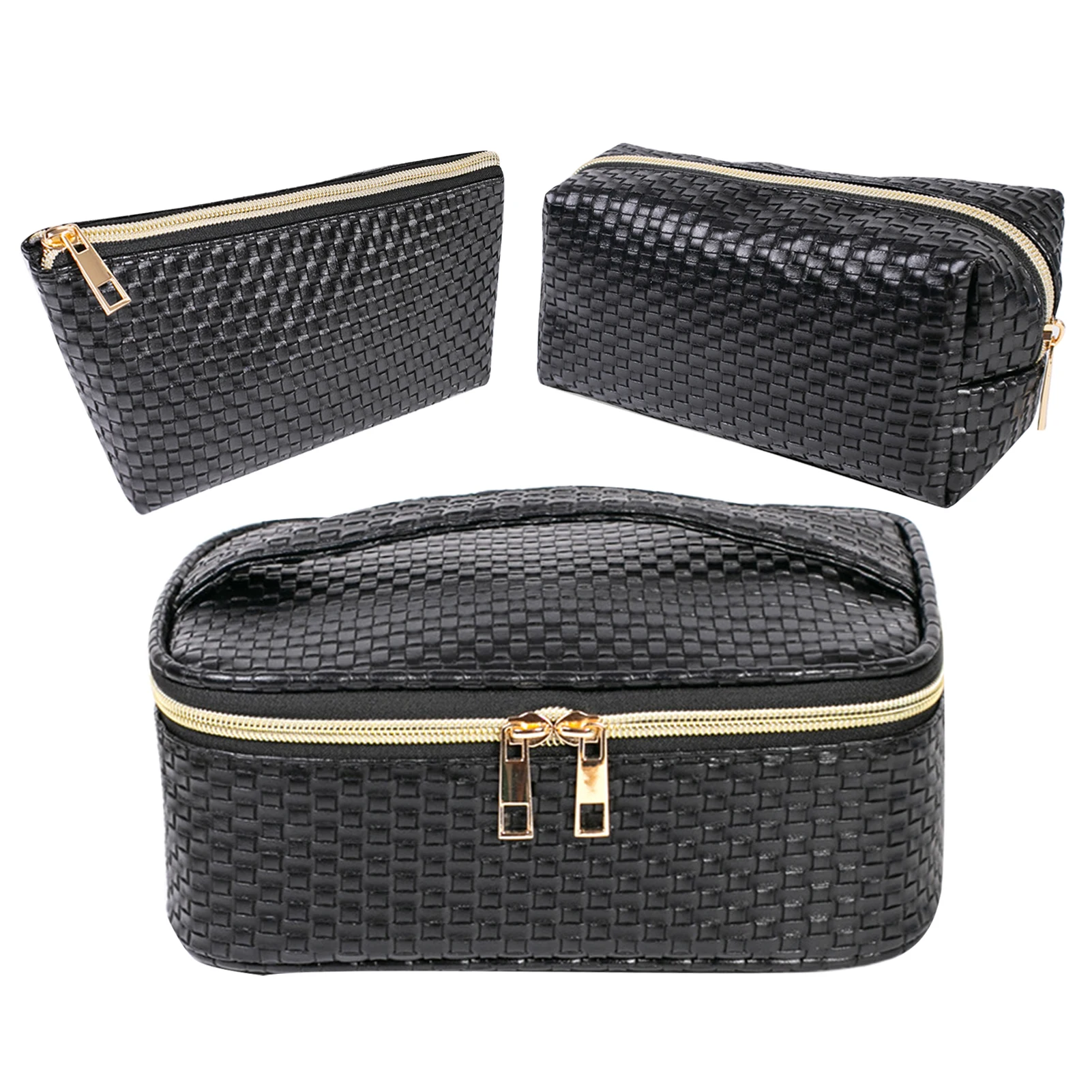 3pcs Waterproof For Women Lipstick Storage Makeup Brush Cosmetic Bag Set Scratch Resistant Solid Multifunctional Travel Portable
3pcs Waterproof For Women Lipstick Storage Makeup Brush Cosmetic Bag Set Scratch Resistant Solid Multifunctional Travel Portable